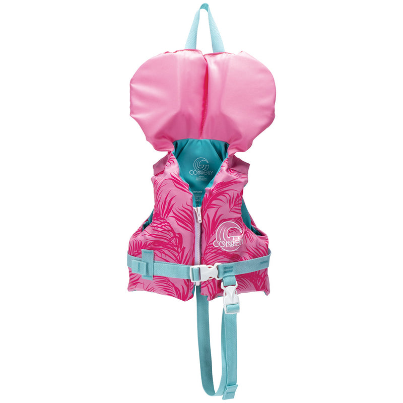 Connelly Infant Nylon Baby Water Lake Pool Swim Life Vest Jacket, Pink(Open Box)