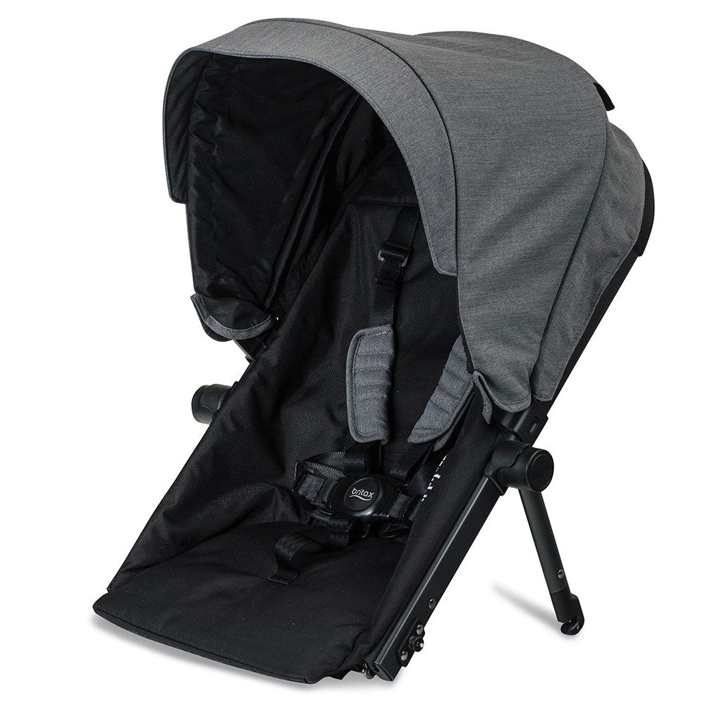 Britax S934000 B Ready Polyester Second Seat Conversion for G3 Strollers, Gray