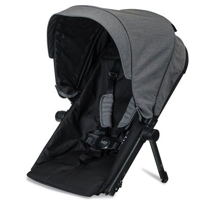 Britax B Ready Gray G3 Folding Reclining Stroller + Second Seat Conversion