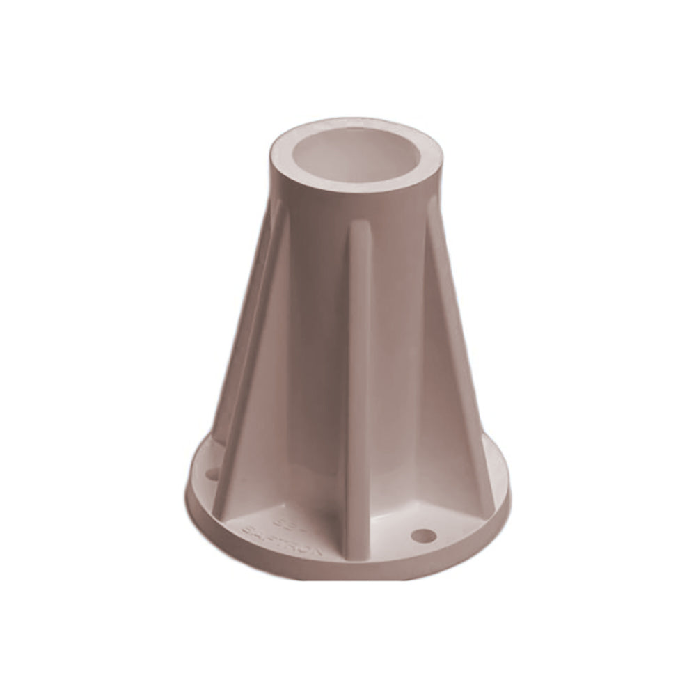 Saftron 6in Surface Mount for 1.9 Inch OD Pool Ladder or Rail, Taupe (Open Box)