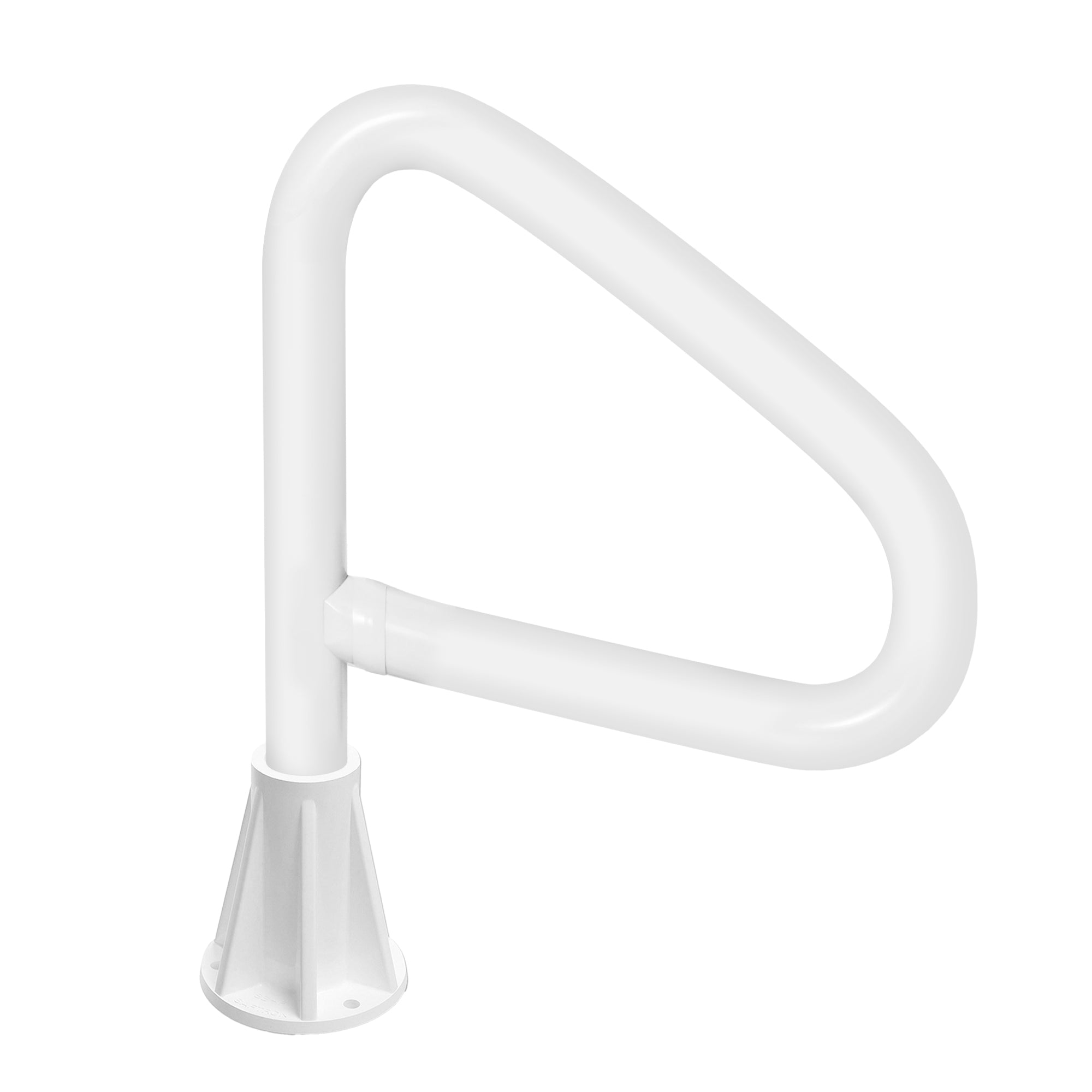 Saftron 24 Inch In-Ground Spa Floor Rail w/Lift & Turn Base, White(Open Box) - VMInnovations