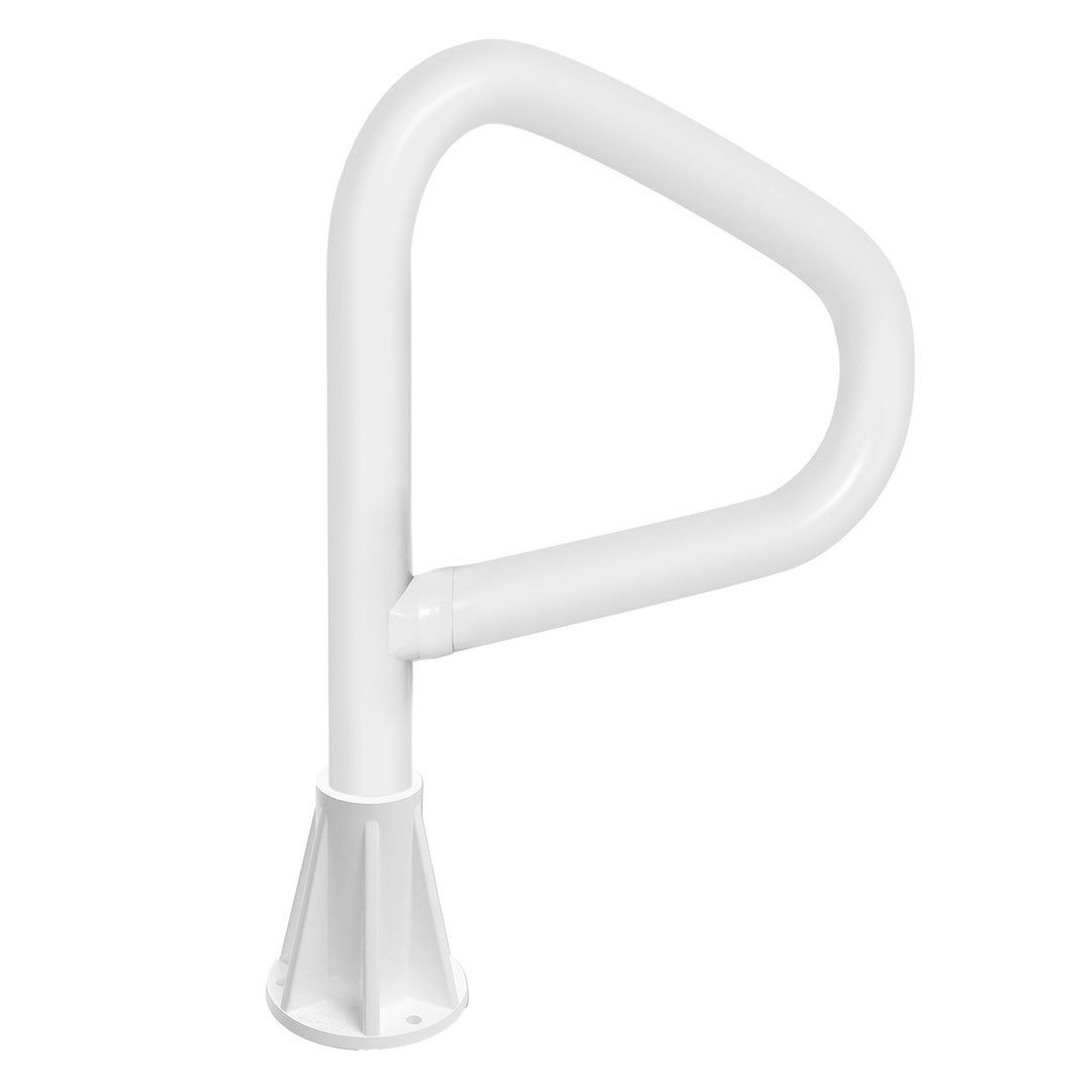 Saftron 24 Inch In-Ground Hot Tub Spa Floor Rail w/Lift & Turn Base, White(Used)