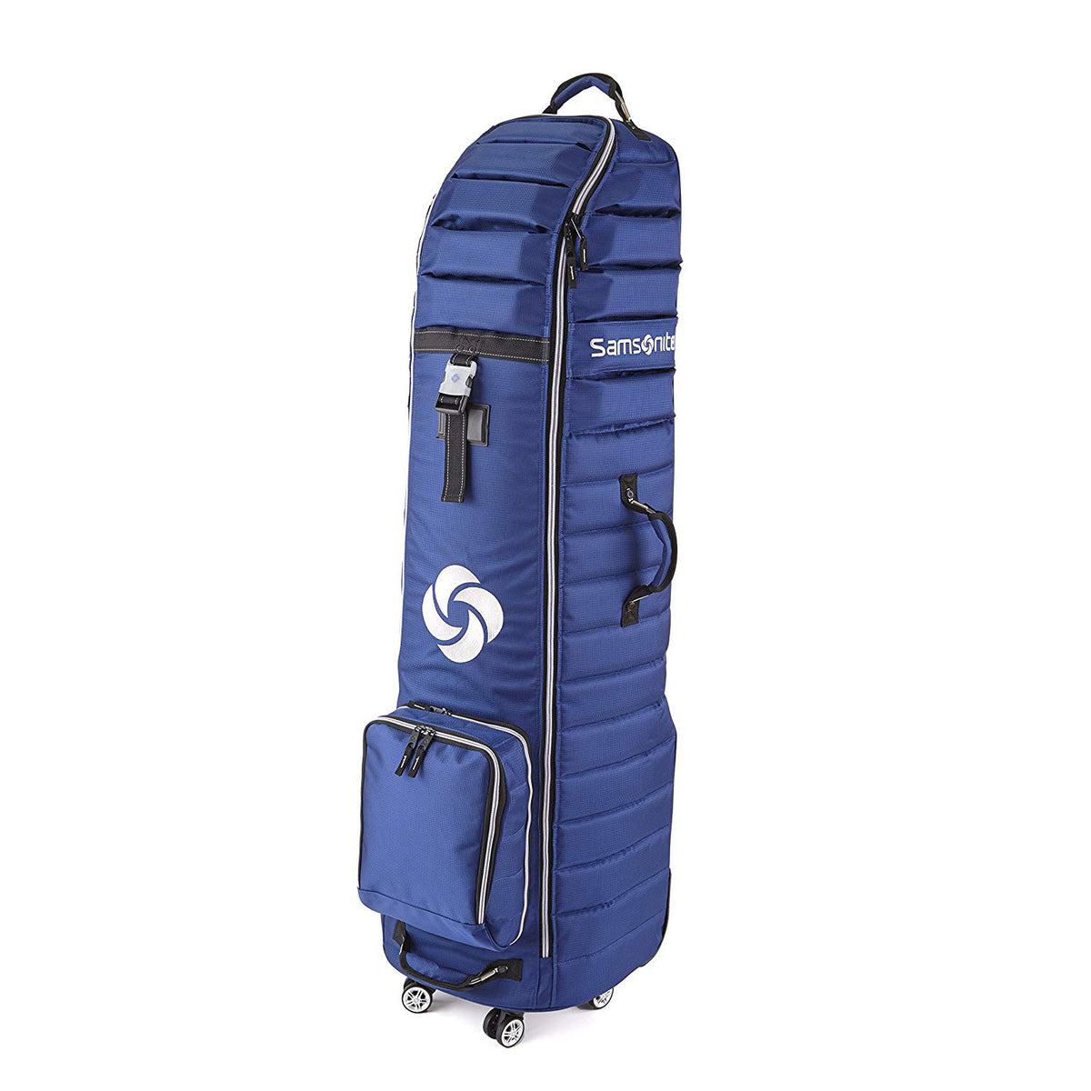 Samsonite Spinner Wheeling Golf Travel Cover for Bag & Clubs, Navy (Open Box)