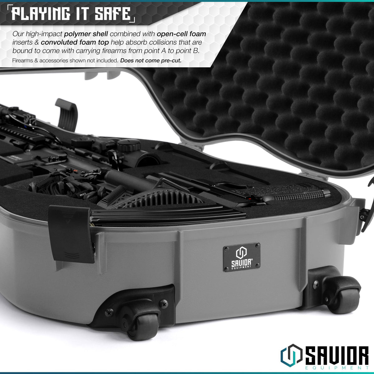 Savior Equipment Ultimate Guitar Case 45 Inch Single Long Gun Rifle Case (Used)