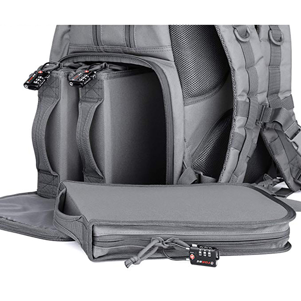 Savior Equipment SEMA Heavy-Duty Mobile Arsenal Large Backpack, Gray (Open Box)