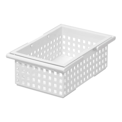 Like-It Universal Stacking Plastic Storage Organizer 18 Piece Set 3 Sizes, White