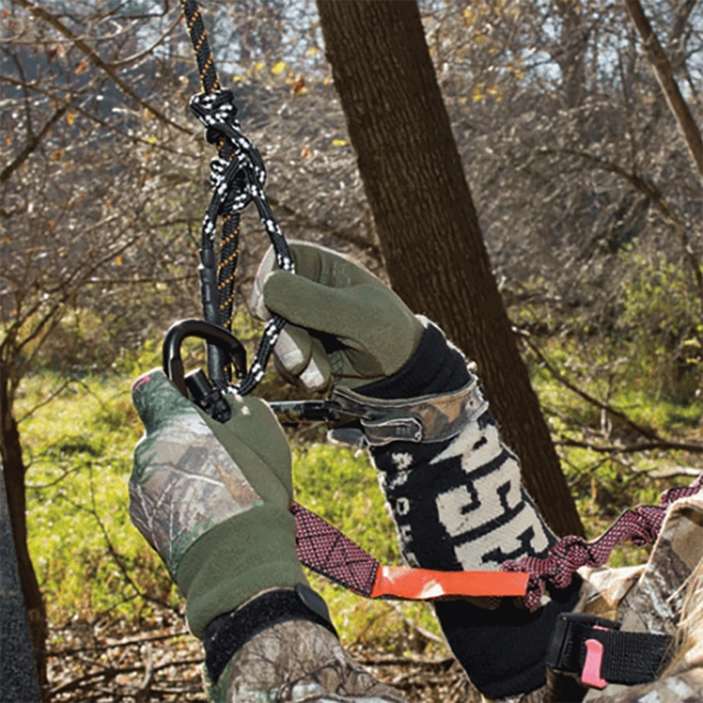 Muddy Safe-Line 30" Durable Nylon Outdoor Hunting & Tree Stand System, (9 Pack)