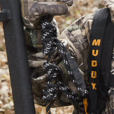 Muddy Safe-Line 30" Durable Nylon Outdoor Hunting & Tree Stand System, (6 Pack) - VMInnovations