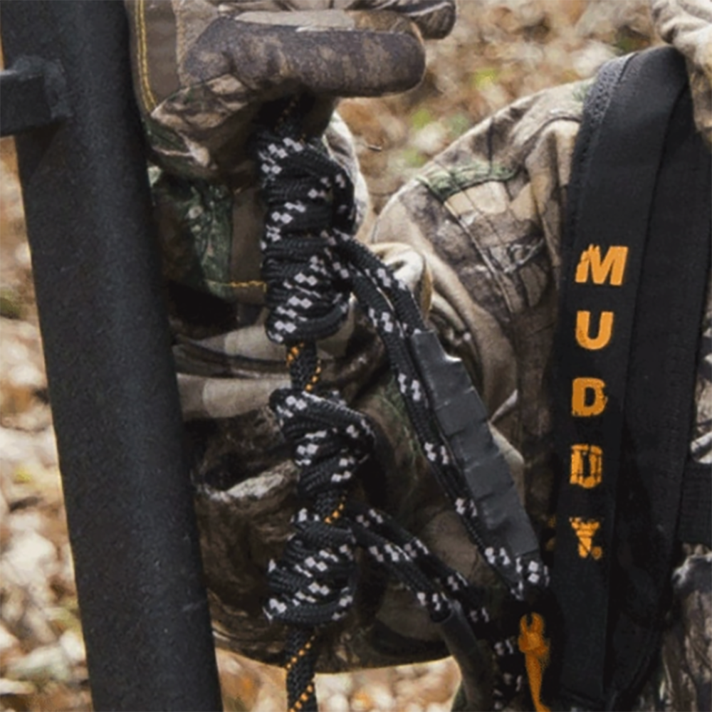 Muddy Safe-Line 30" Durable Nylon Outdoor Hunting & Tree Stand System, (6 Pack) - VMInnovations