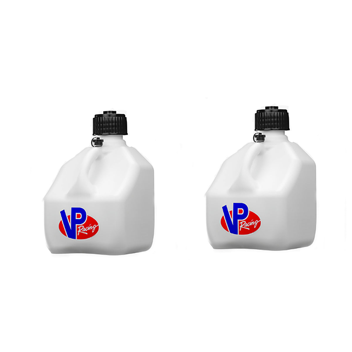 VP Racing 3 Gallon Heavy Duty Portable Utility Jug, White (2 Pack)