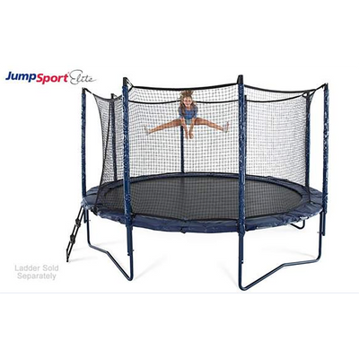 JumpSport Elite 14 Foot StagedBounce Trampoline with Enclosure (For Parts)