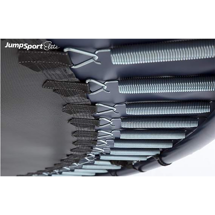 JumpSport Elite 14 Foot StagedBounce Technology Trampoline System with Enclosure - VMInnovations