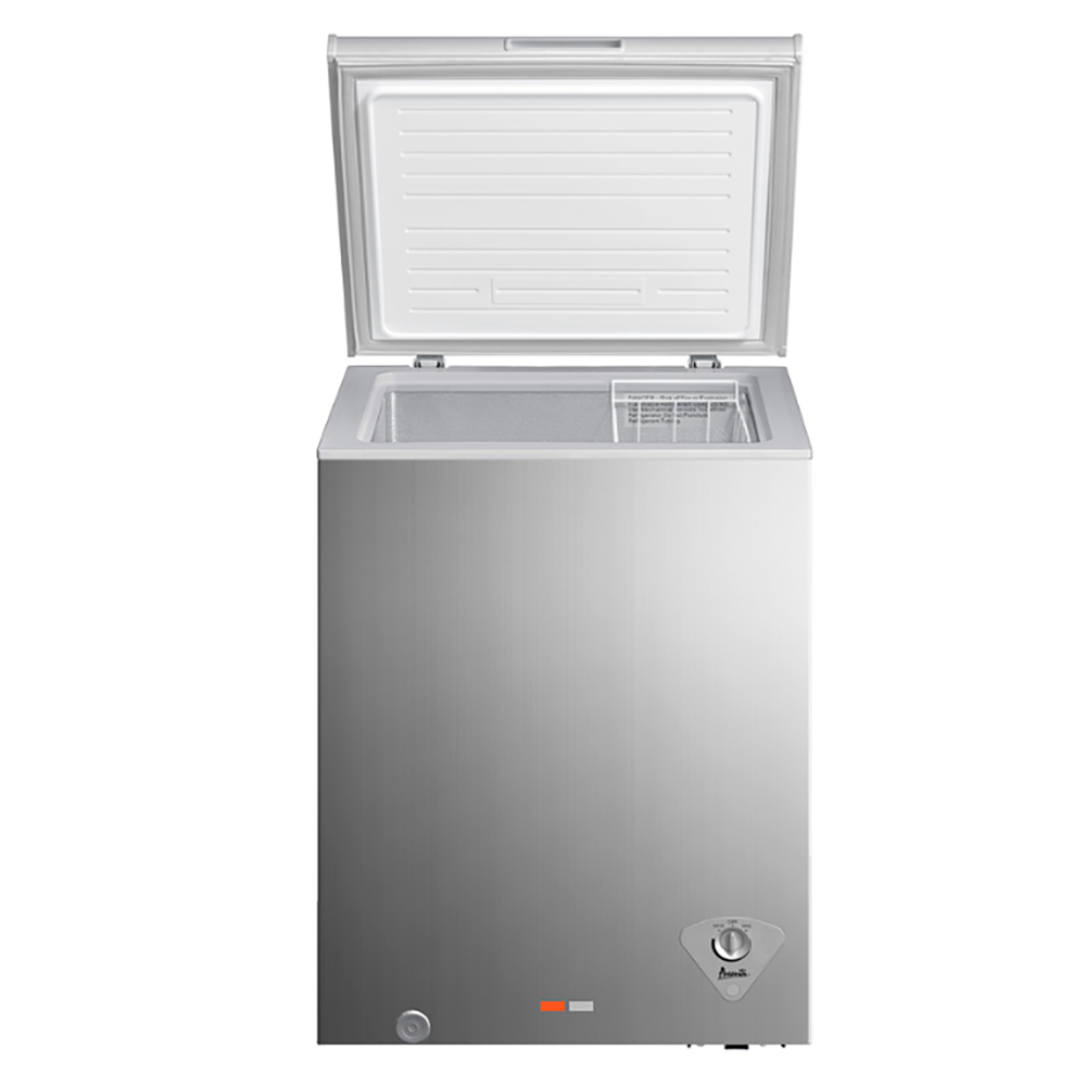 Avanti Platinum Finish 3.5 Cubic Foot Chest Freezer with Thermostat (Open Box)