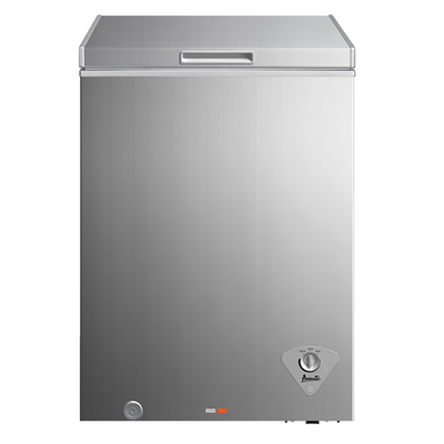Avanti Platinum Finish 3.5 Cubic Foot Chest Freezer with Thermostat (Open Box)