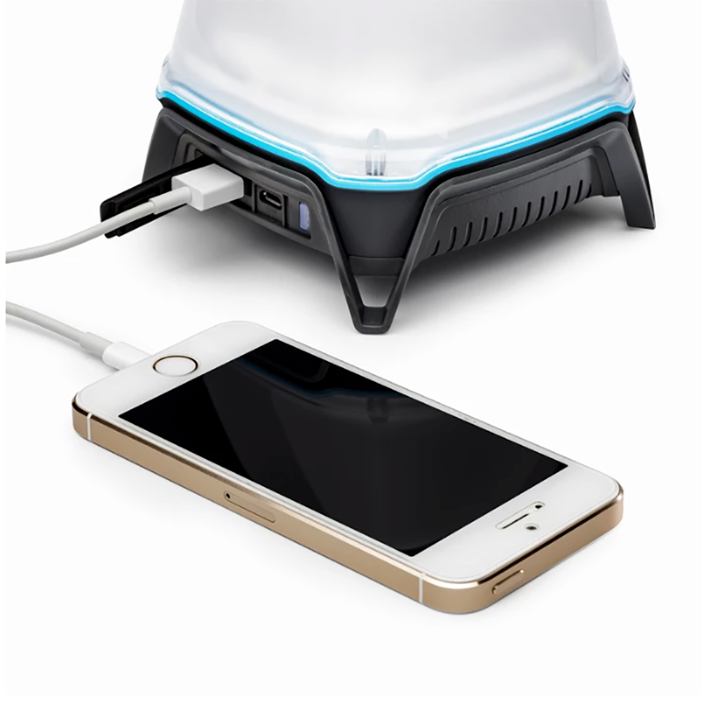 CORE 750 Lumen Rechargeable Camping Emergency Lantern w/USB , White (Open Box) - VMInnovations