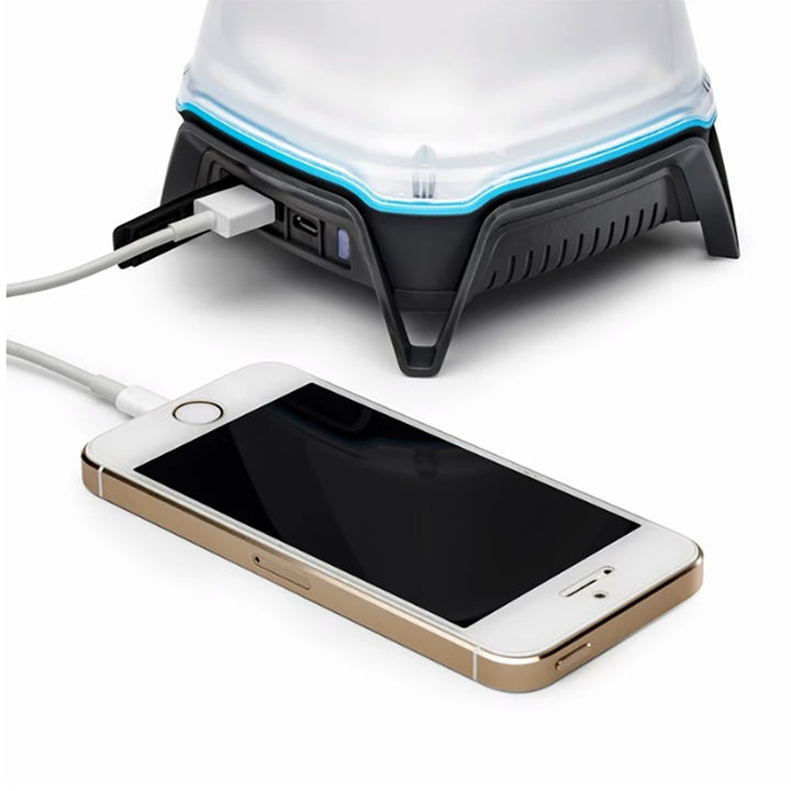 CORE 750 Lumen Rechargeable Camping Emergency Lantern w/USB , White (Open Box) - VMInnovations