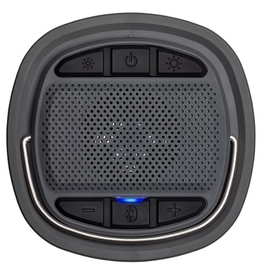 CORE 1250 Lumen Rechargeable Bluetooth Speaker & Lantern with USB Outlet, Gray