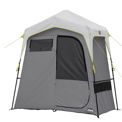 CORE Camping 7 x 3.5-Foot 2-Room Utility Shower Tent with Changing Room (Used)