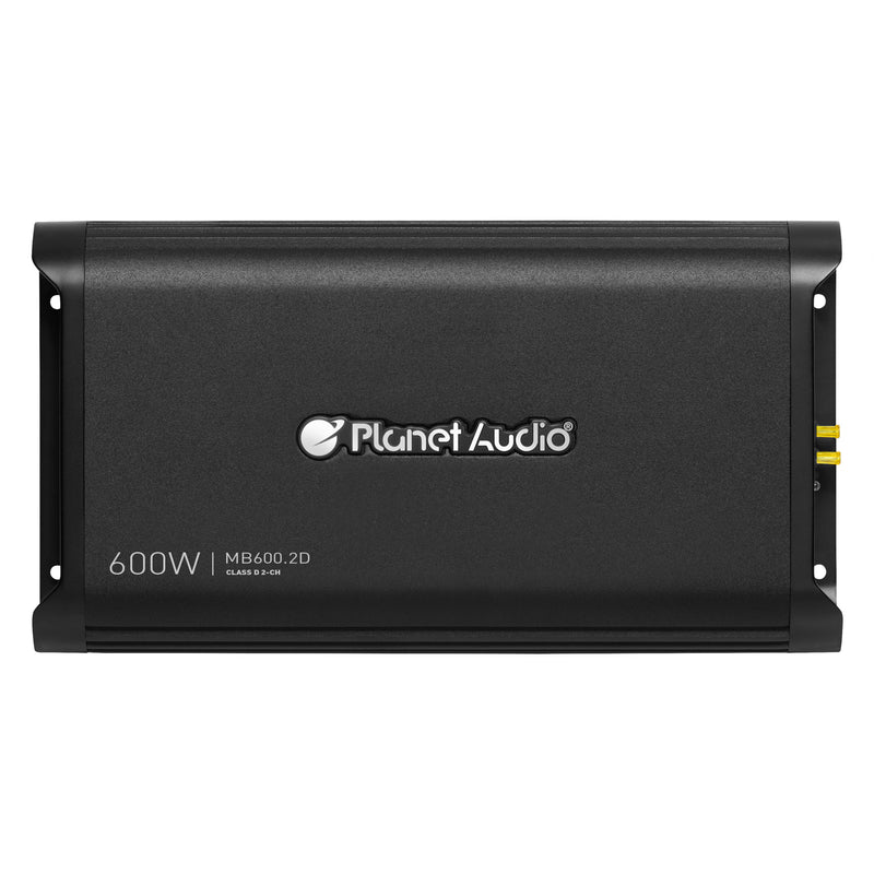 Planet Audio MB600.2D 2 Channel 600 Watt Full Range Class D Power Car Amplifier