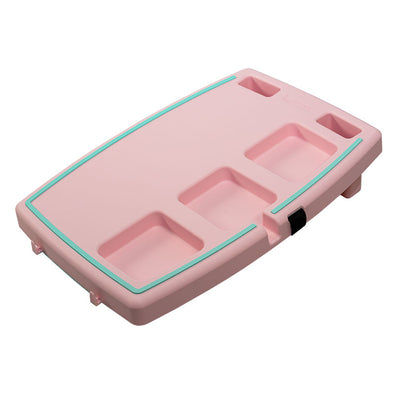 Stupid Car Tray Food & Drink Car Organizer, Pink/Mint (Used)