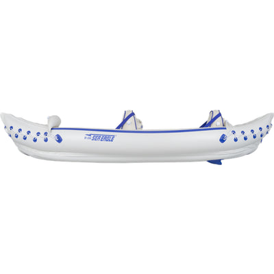 Sea Eagle 2 Person Inflatable Sport Kayak Canoe Boat w/ Pump & Oars (For Parts) - VMInnovations