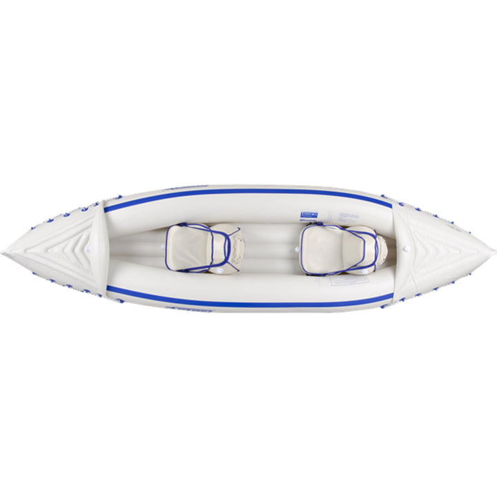 SEA EAGLE 330 Deluxe 2 Person Inflatable Kayak Canoe w/ Paddles (Used)