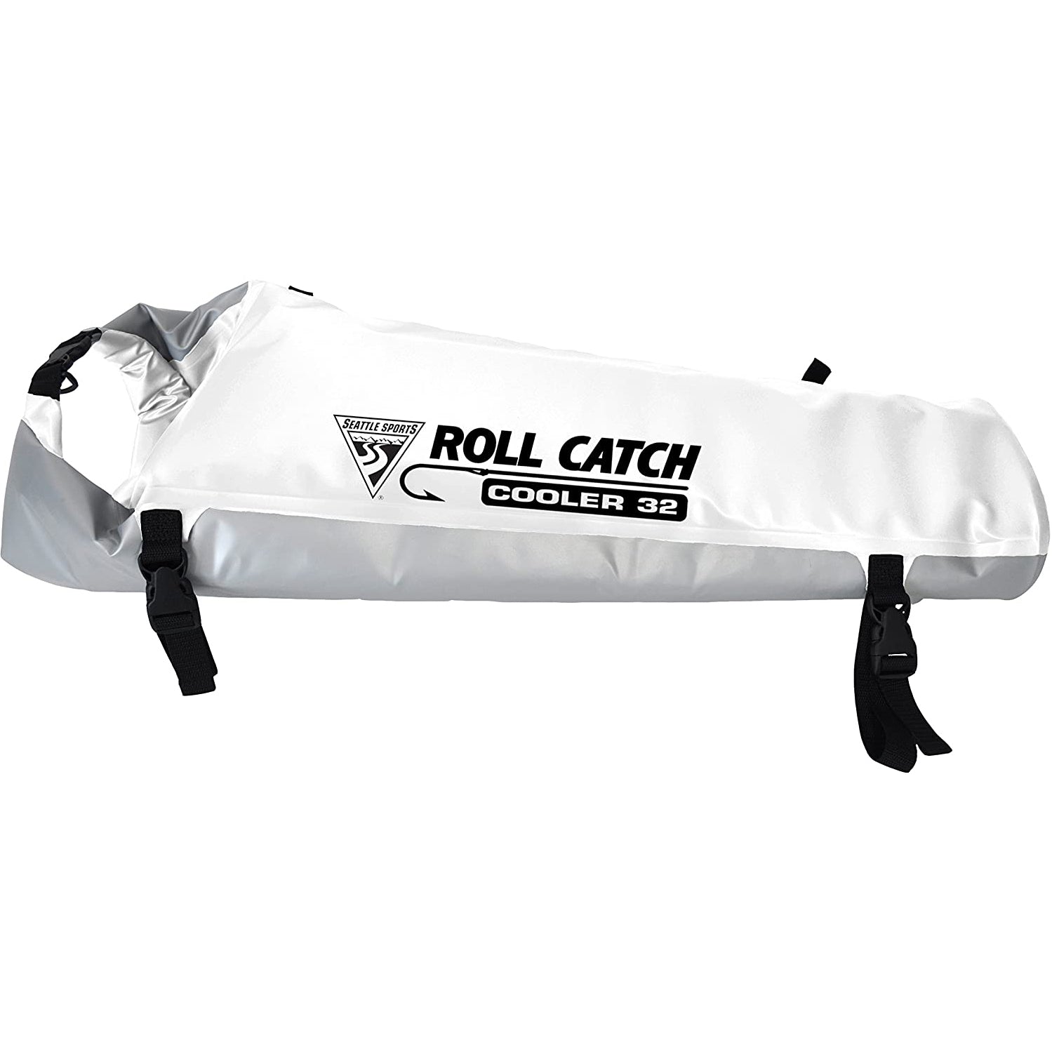 Seattle Sports Roll Catch Cooler Kayak Boat Fishing Catch Bag, Gray (Open Box) - VMInnovations