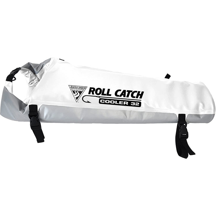 Seattle Sports Roll Catch Cooler Kayak Boat Fishing Catch Bag, Gray (Open Box)