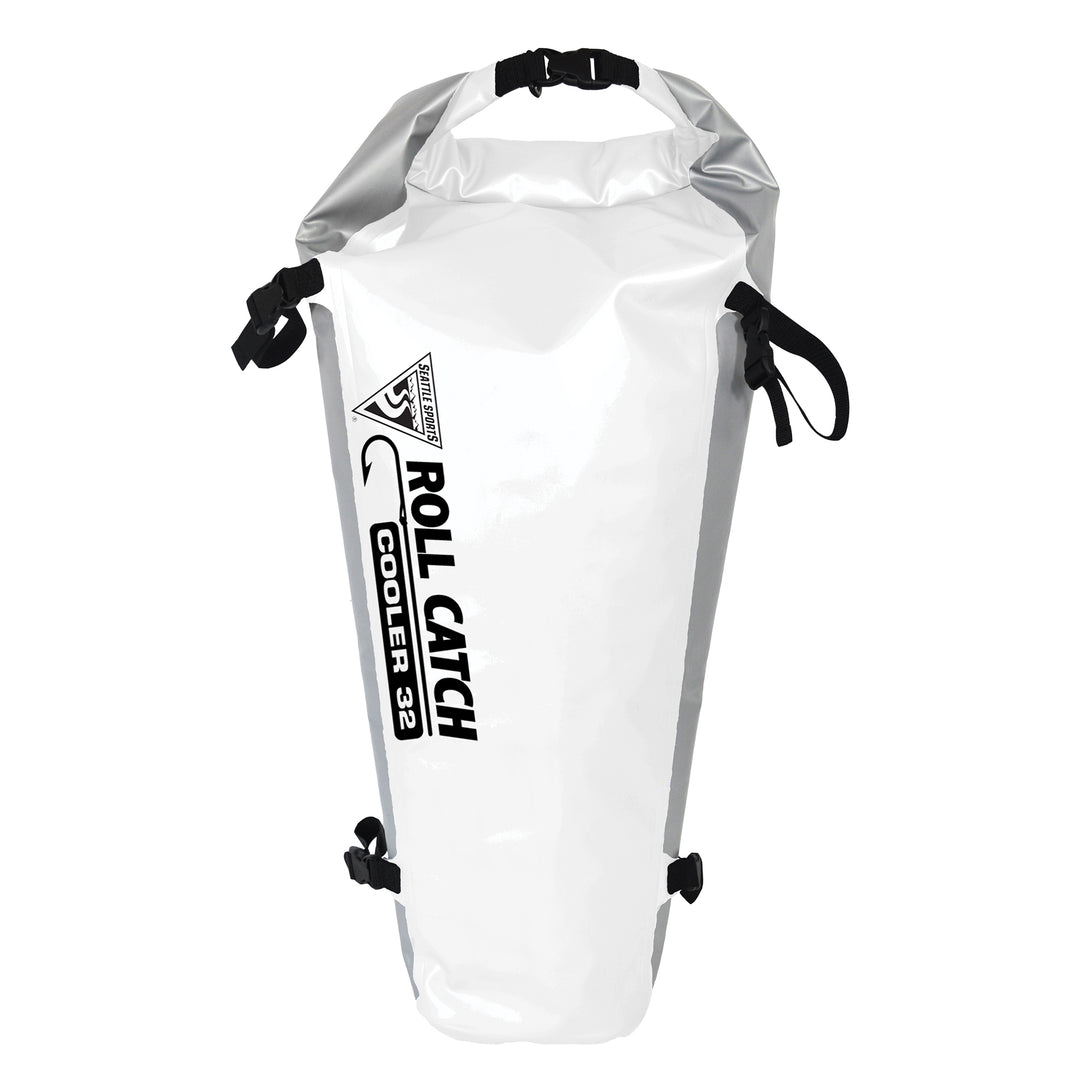 Seattle Sports Roll Catch Cooler Kayak Boat Fishing Catch Bag, Gray (Open Box)