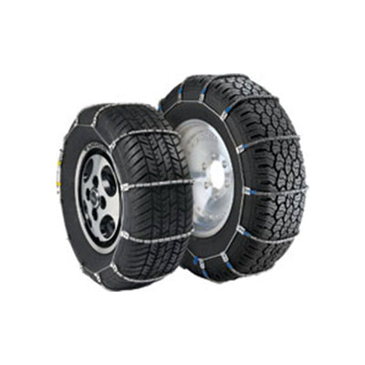 Security Chain Car Snow Tire Radial Traction Grip Cable Chain (2 Pack)(Open Box)