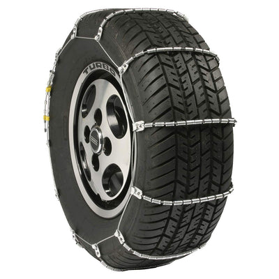 Security Chain Car Snow Tire Radial Traction Grip Cable Chain (2 Pack)(Open Box)