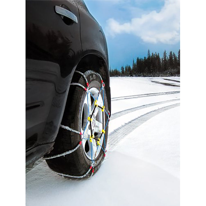 Security Chain SZ451 Super Z6 Car Truck Snow Radial Cable Tire Chain, 4 Pack - VMInnovations