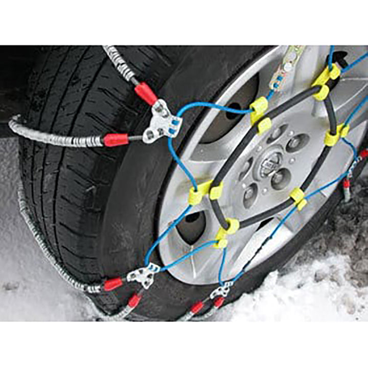 Security Chain SZ451 Super Z6 Car Truck Snow Radial Cable Tire Chain, Pair - VMInnovations