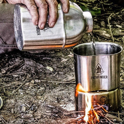 Self Reliance Outfitters Stainless Steel Camping Canteen Cooking Set (Used)