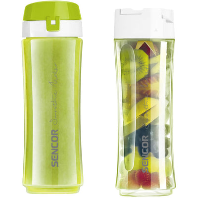 Sencor SBL 2201GR 300 Watt Handheld Food Blender with Blades and Bottles, Green