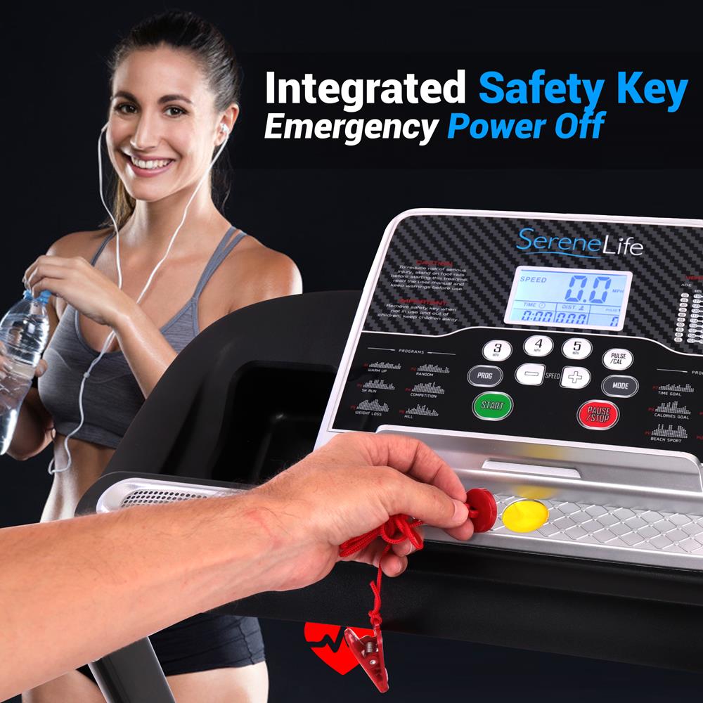 SereneLife Digital Treadmill  (For Parts) - VMInnovations