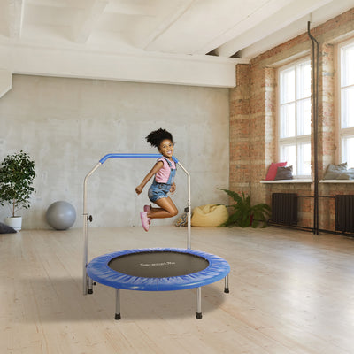 SereneLife 40 Inch Highly Elastic Jumping Sports Trampoline, Adult Size (Used) - VMInnovations