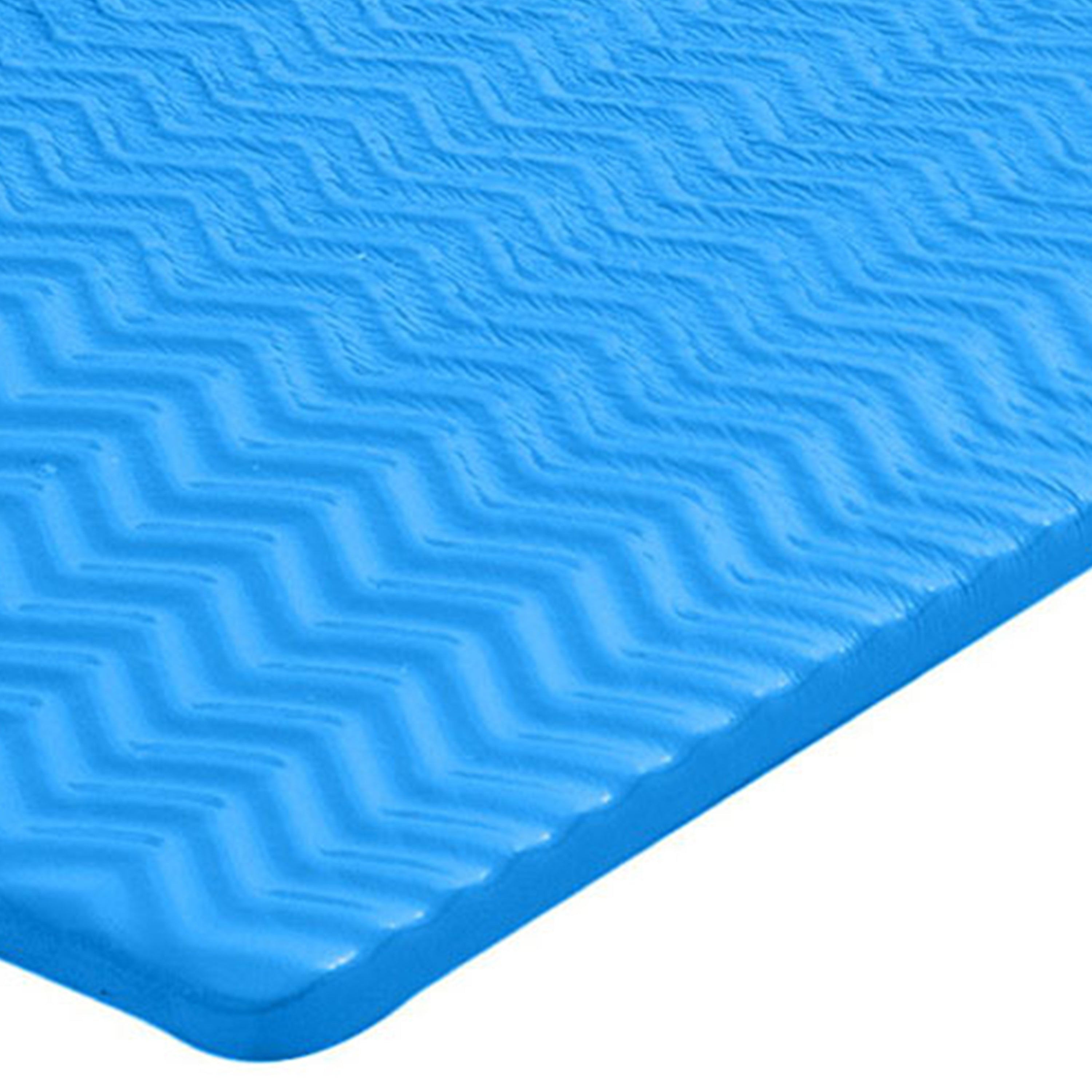 TRC Recreation Serenity 1.5" Thick Foam Pool Float Mat, Bahama Blue (Open Box)