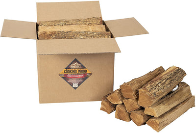 Smoak Firewood Kiln Dried Cooking Grade 16 Inch Wood Logs, Red Oak, 60-70 Pounds
