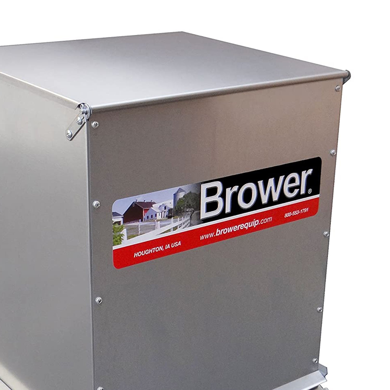 Brower Gro Fast 4 Door Hog Feeder for Livestock, 7 Bushels, Feeds 20 (For Parts)