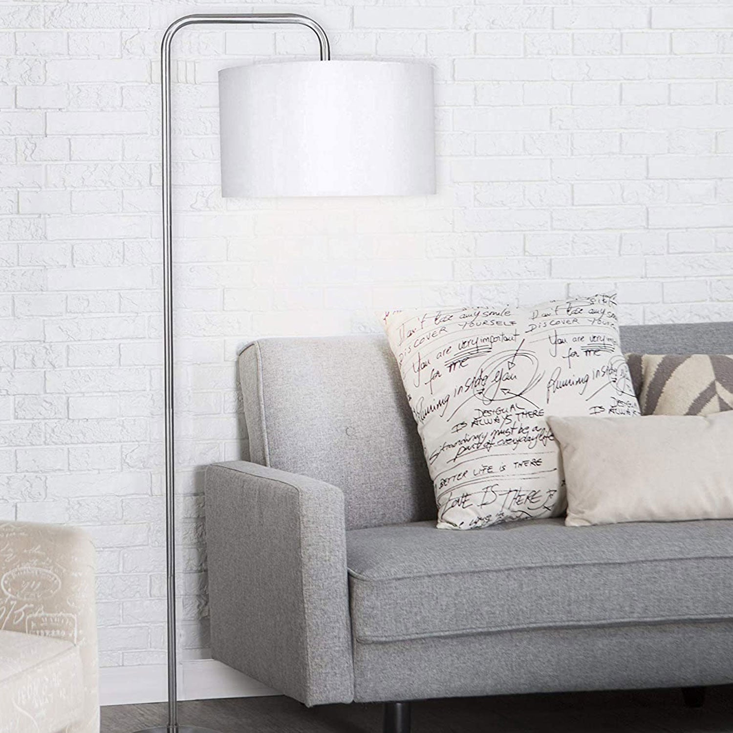 Grandview Gallery 63.75" Tall 100W Modern Arc Floor Lamp (Open Box) - VMInnovations