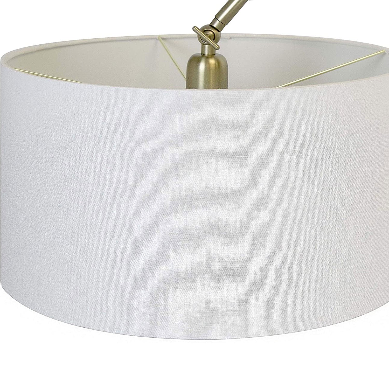 Grandview Gallery 63.5 Inch Tall 100W Glam Arc Floor Lamp, Gold Plated (Used) - VMInnovations