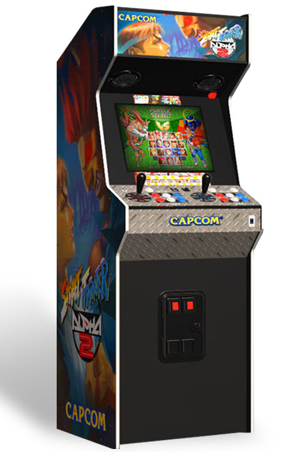 Iconic Arcade Street Fighter Alpha 2 XT Arcade Machine (For Parts)