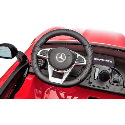 First Drive Mercedes Benz GTR Kids Electric Ride On Car with Remote Control, Red
