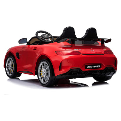 First Drive Mercedes Benz GTR Kids Electric Ride On Car with Remote Control, Red