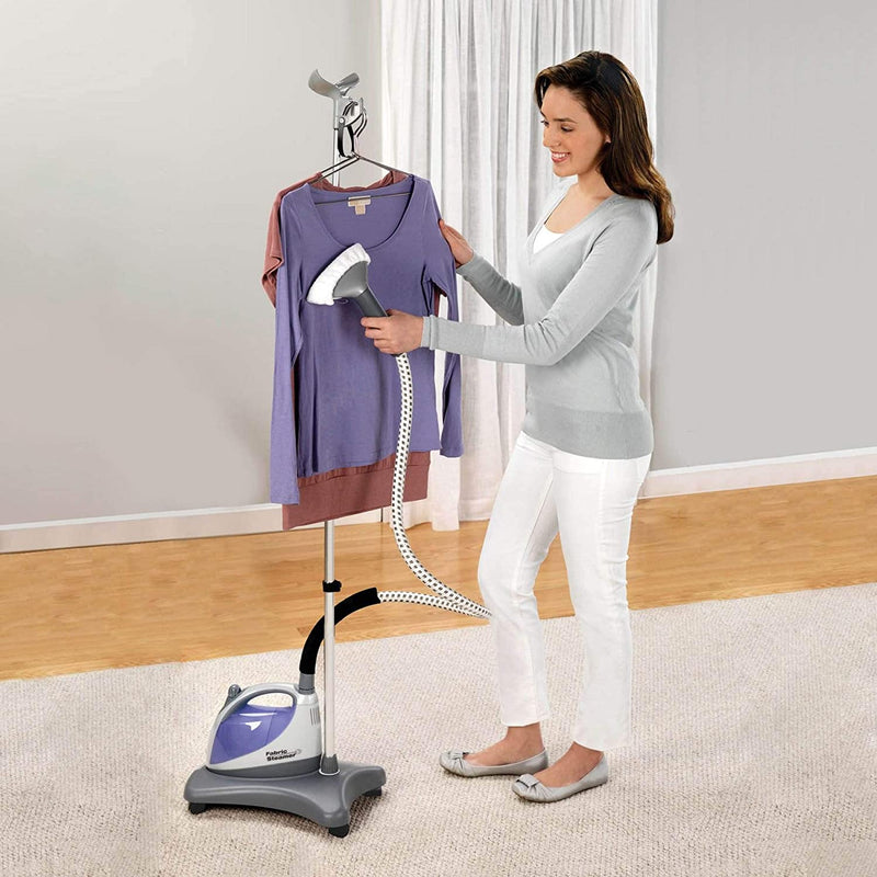Shark GS300 Garment Stand Steamer for Clothes, Purple (Used)
