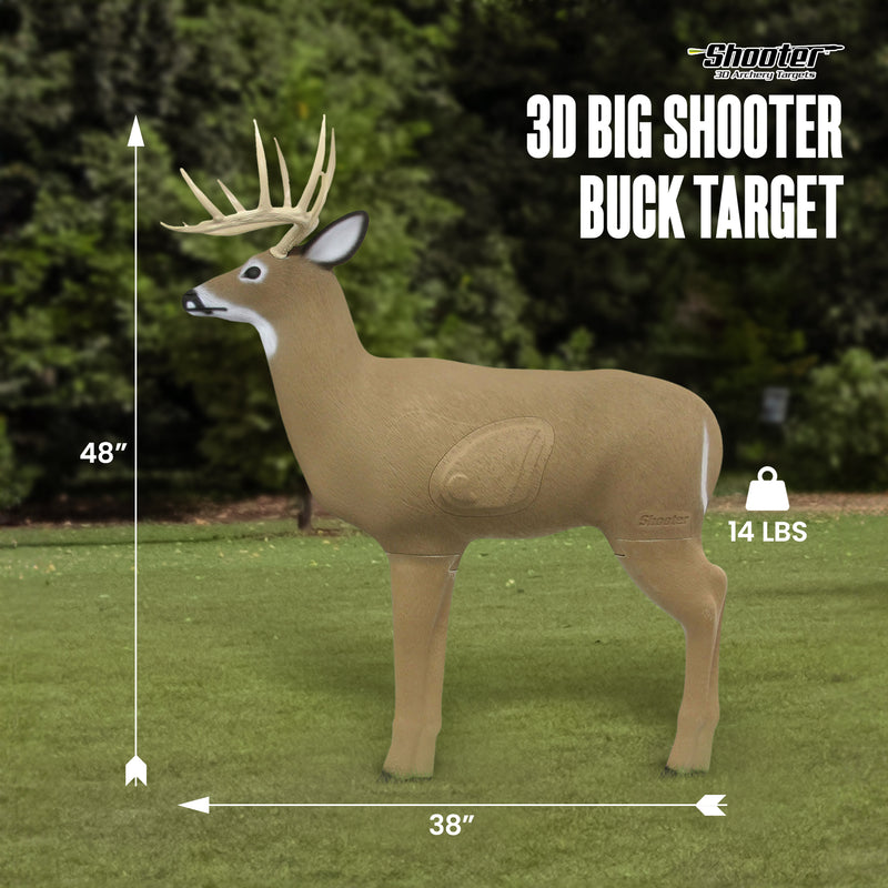 Shooter 3D G72000 Big Buck Shooting Archery Outdoor Hunting Realistic Target