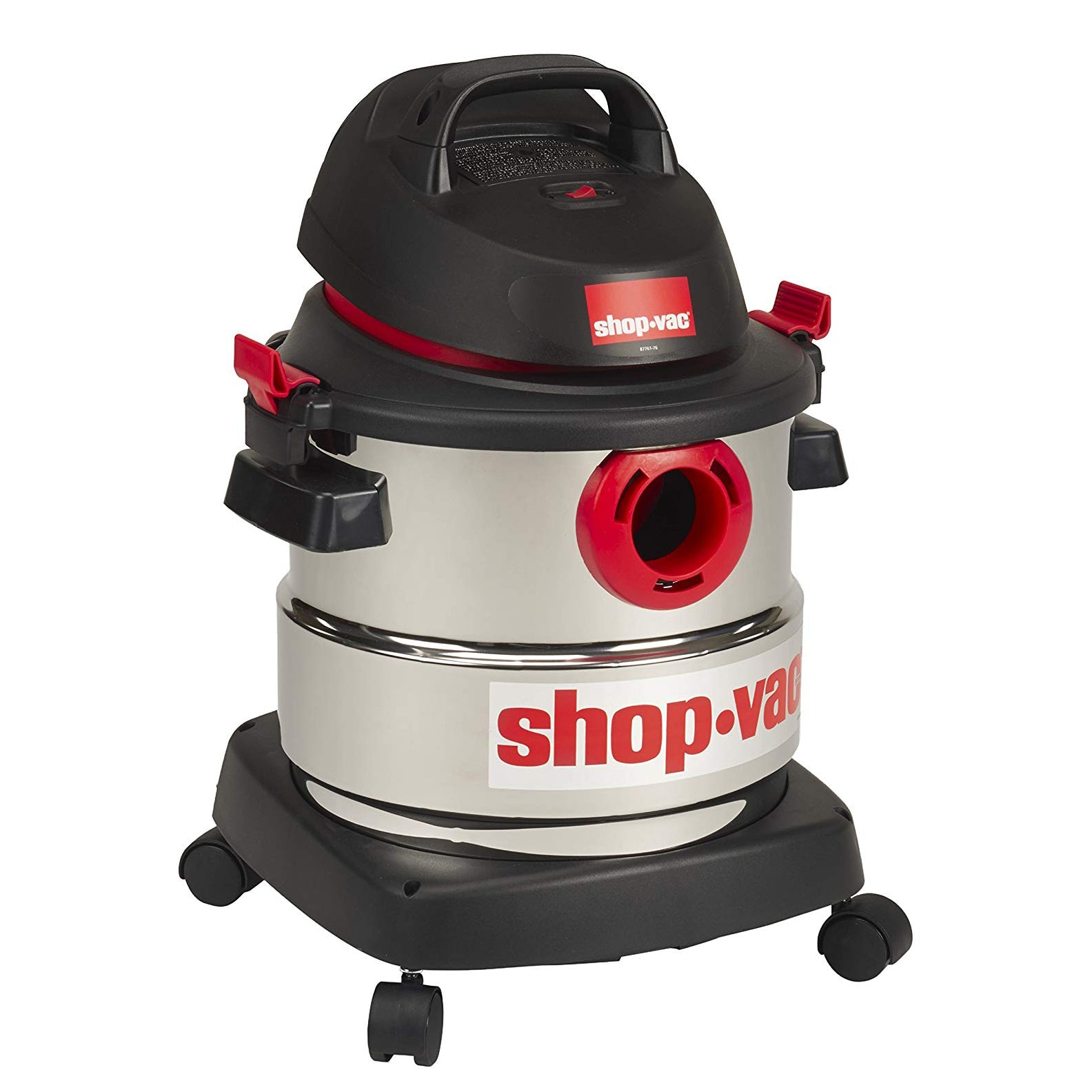 Shop Vac Stainless Steel Portable 5 Gal Wet Dry Vacuum Cleaner & Blower (2 Pack)