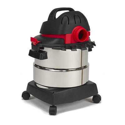 Shop Vac Stainless Steel Portable 5 Gal Wet Dry Vacuum Cleaner & Blower (2 Pack)