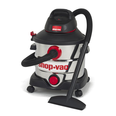 Shop Vac Stainless Steel 8 Gallon 6 HP Vacuum Floor Cleaner & Blower (Used)